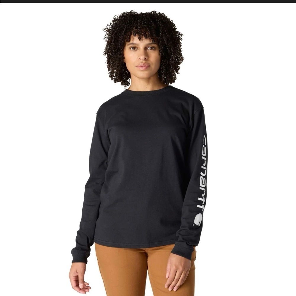 Carhartt Black Loose Fit Crewneck